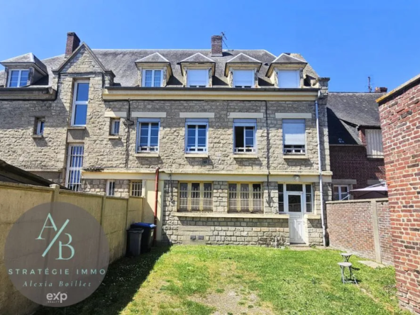 Immeuble à vendre en centre-ville d’Étrépagny avec locataires et potentiel de valorisation