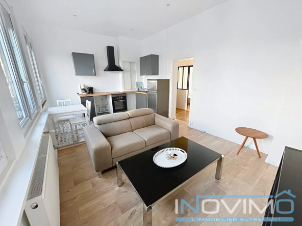Appartement T2 à vendre à Dunkerque, secteur port, rénové avec parking sécurisé
