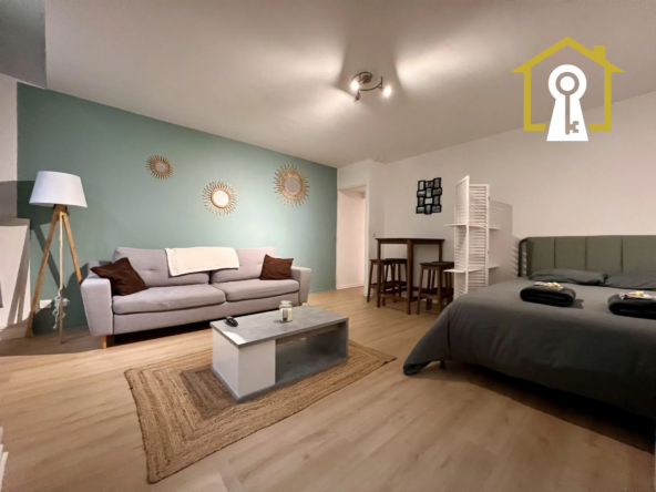 Studio meublé de 27 m² en centre-ville de Besançon idéal pour investissement locatif