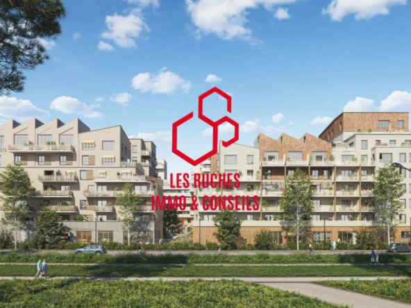 A vendre appartement T2 de 36,99 m² avec terrasse à Crosne