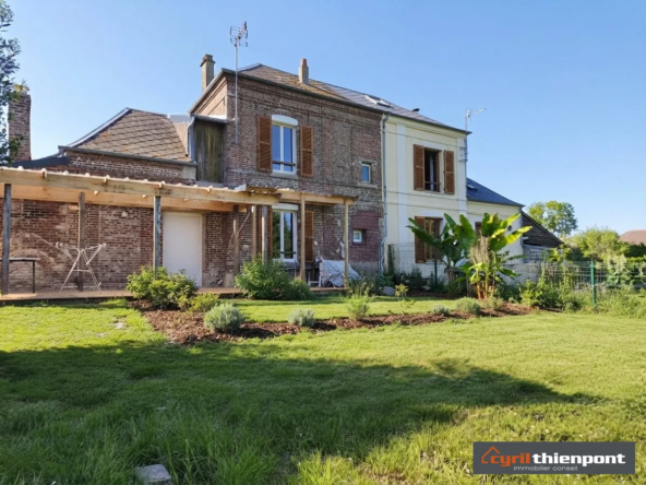 Maison à rénover de 65 m² avec terrain à Pende, proche Baie de Somme