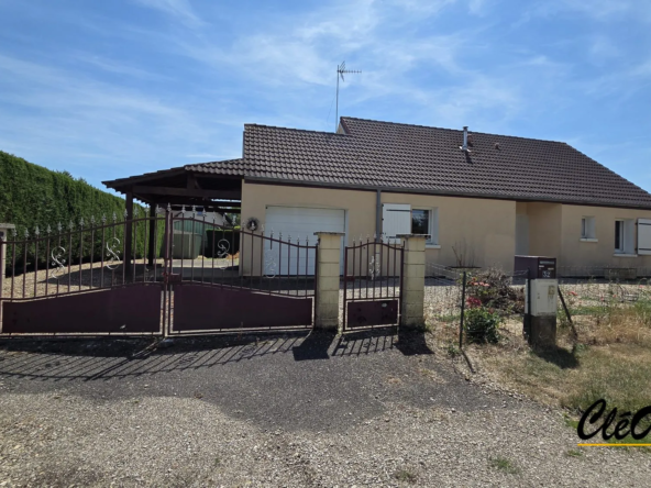 Maison de plain-pied avec isolation par l'extérieur à Pierre-de-Bresse