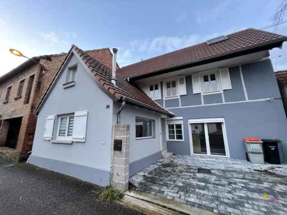 Maison 118m² à vendre à Wingersheim les Quatre Bans avec garage et jardin