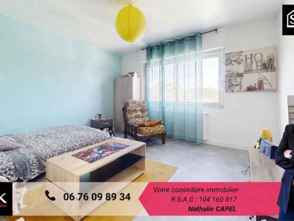 À vendre T1 à Audincourt – Potentiel de rénovation, lumineux et central
