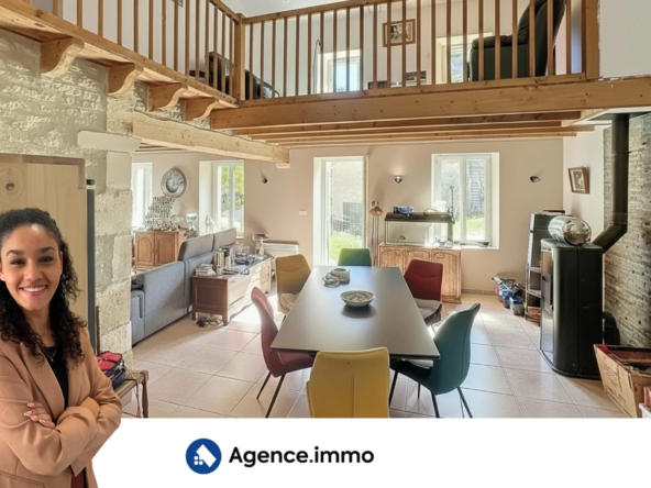 Belle maison de campagne de 170 m² avec jardin clos proche des commodités