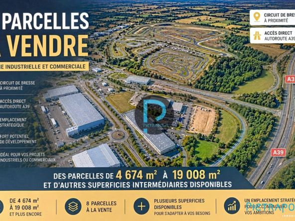 Terrains constructibles à vendre à Frontenaud – Opportunités industrielles et commerciales