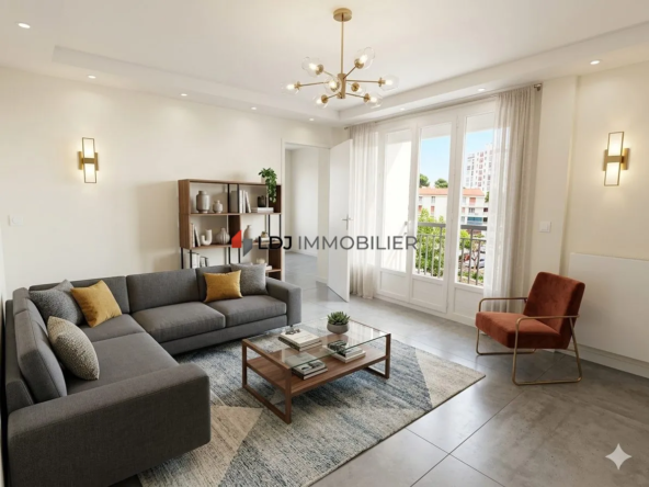 Appartement 3 Chambres avec Balcon à Perpignan - Quartier Moulin à Vent