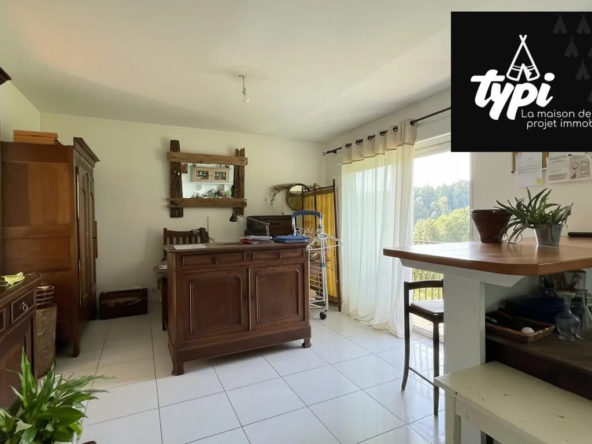 Appartement T2bis calme avec balcon et garage à Pontivy