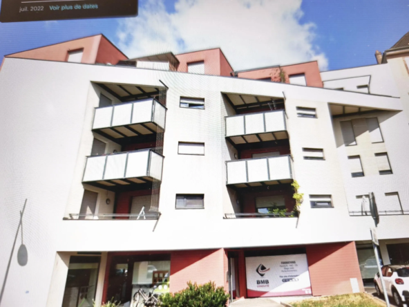 Appartement F3 avec terrasse et garage à Cronenbourg, Strasbourg