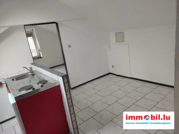 Appartement T1Bis à vendre à Aumetz – Dernier étage avec cave et vue sur rue