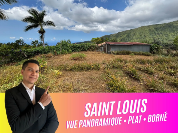Terrain constructible de 543,74 m² avec vue panoramique aux Makes