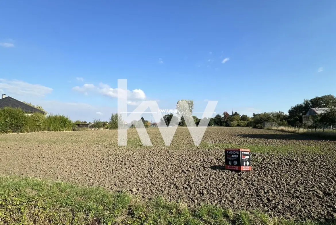 Terrain à bâtir de 1997 m² à Locon, secteur calme et verdoyant 