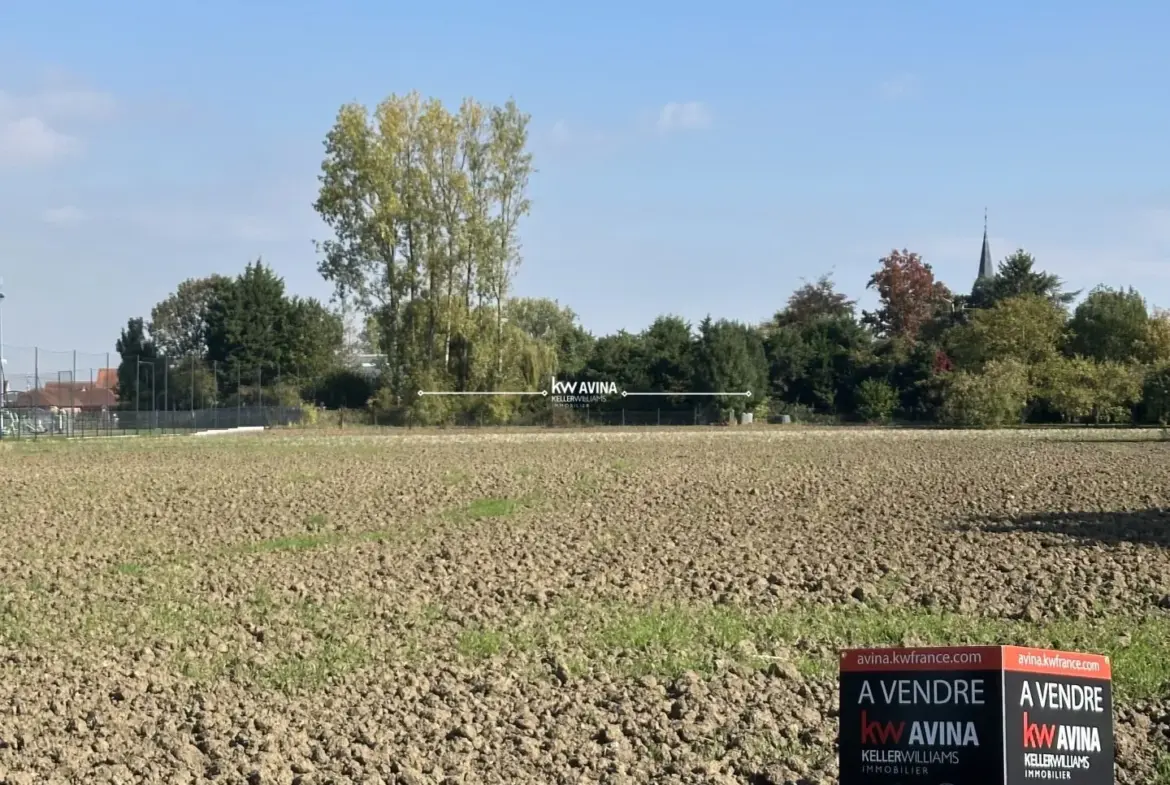 Terrain à bâtir de 1997 m² à Locon, secteur calme et verdoyant 