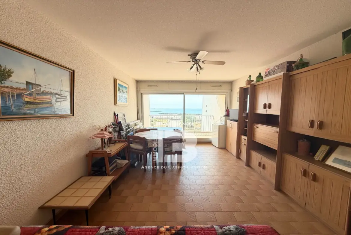 Appartement 2 pièces avec vue sur la mer à Palavas-les-Flots 