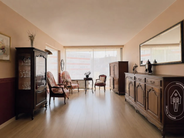 À vendre appartement lumineux de 93 m² à Roubaix avec balcon et 3 chambres