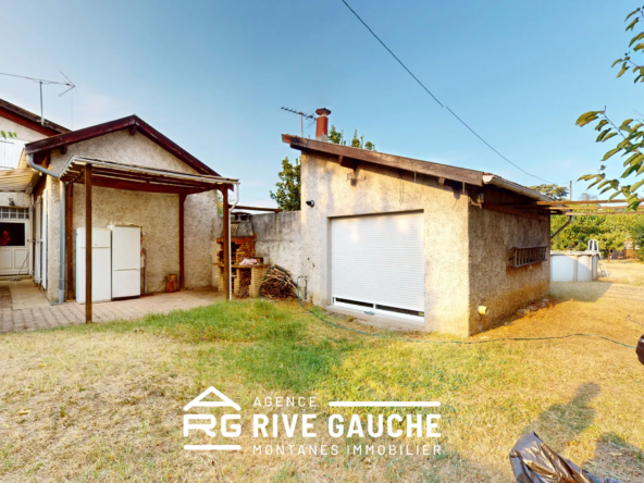 Maison mitoyenne 4 pièces avec studio indépendant à Roussillon