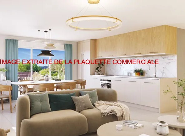Appartement T2 neuf à Louviers (27400), dernier étage avec parking