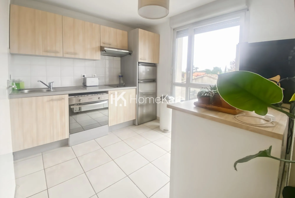Appartement T3 lumineux avec vue, parking et ascenseur à Toulouse 