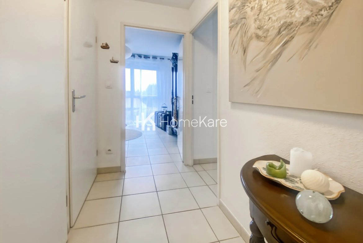 Appartement T3 lumineux avec vue, parking et ascenseur à Toulouse 