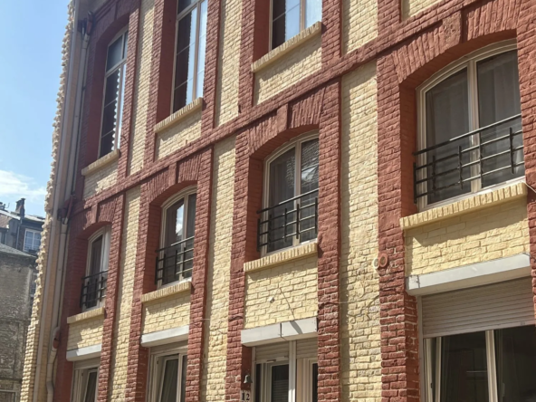 Appartement à Dieppe entre port et plage, 39 m², cave, proche mer
