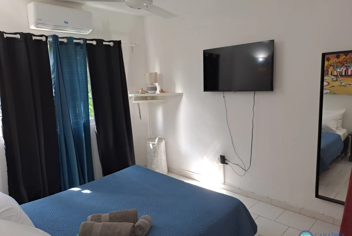 Superbe appartement T2 meublé avec terrasse et piscine à Las Terrenas 