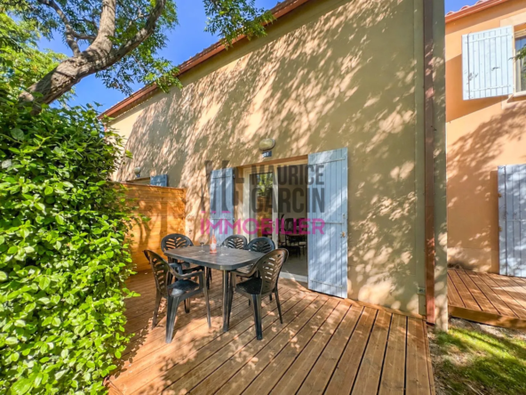 Charmante maisonnette à Aubignan avec piscine, terrasses et vue sur le Mont Ventoux