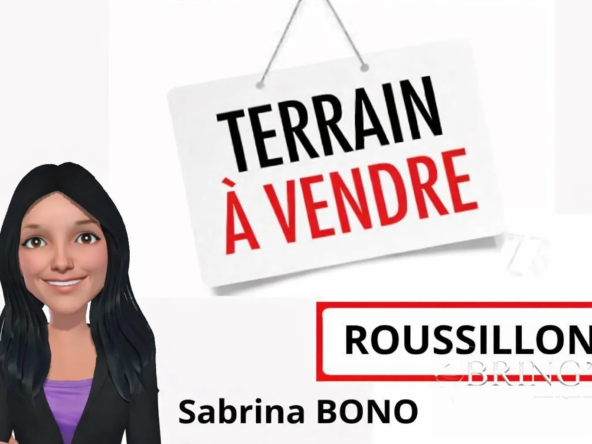 Terrains constructibles à Roussillon, viabilisés, pour votre projet immobilier