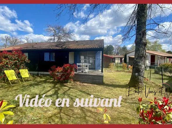 Chalet à vendre à Hourtin - 30 m² entièrement meublé et équipé