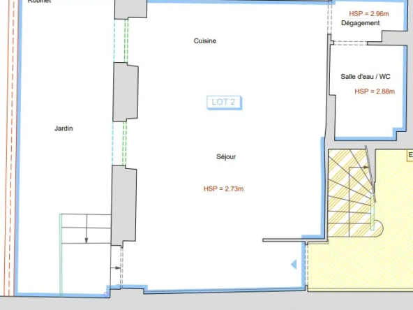 Studio avec terrasse à Toulouse Saint-Aubin - Idéal investissement locatif