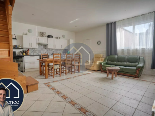 Superbe duplex de 90 m² en centre-ville d'Auneau avec parking privé