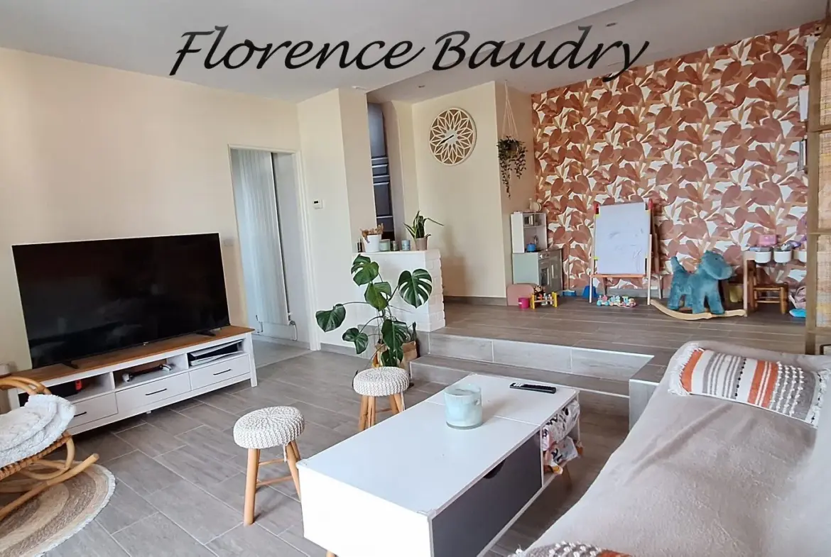 Maison 68m² avec vue dégagée et terrasses plein sud à Sainte-Cécile 