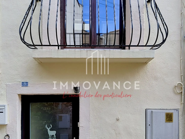 Maison de village à vendre à Fabrègues de 59 m² avec garage et espace optimisé