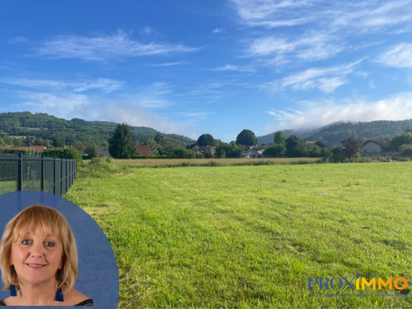 Terrain constructible de 700 m² à Le Grand-Lemps, calme et proche commodités