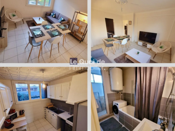 Appartement T4 lumineux de 69 m² à Saint-Martin-d'Hères - Idéal investissement ou résidence familiale