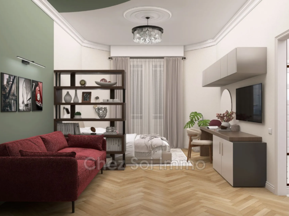 Studio à vendre à Nice secteur Église Russe - 33 m² rénové