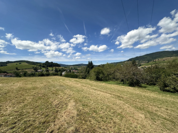 Terrains constructibles à Saint-Didier-sur-Beaujeu – 3 lots disponibles jusqu'à 2 546 m²