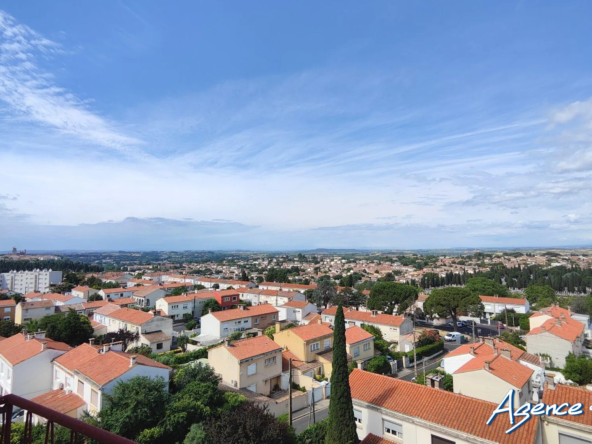 Appartement T4 lumineux avec vue dégagée à Béziers