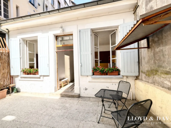 Maison de ville atypique en duplex avec cour privative au cœur de Grenoble