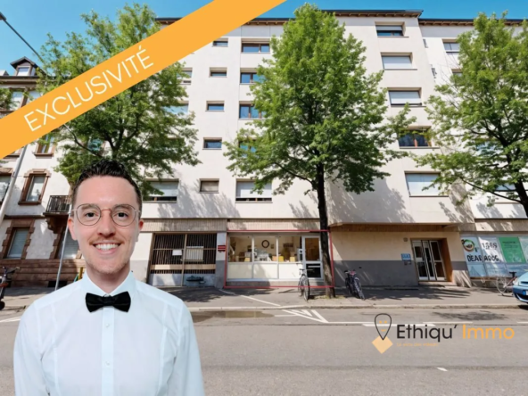 Fonds de commerce à Strasbourg Neudorf - 34 m², rénové, accès privatif, loyer faible