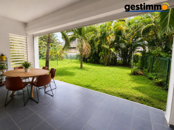 Vente d'un appartement T3 avec jardin privatif à Cayenne
