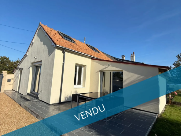 Maison moderne avec dépendance et jardin à Arnage - 70 m²