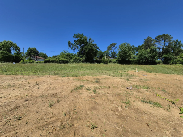 Terrain à vendre de 909 m² à Pouillon avec vue Pyrénées et exposition sud