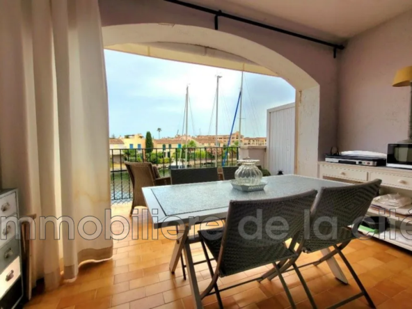 Achat appartement 1 pièce avec terrasse et garage à Port Grimaud Sud