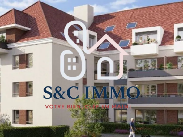 Appartement T1 Neuf à vendre à Cormeilles-en-Parisis - 27,60 m² avec terrasse