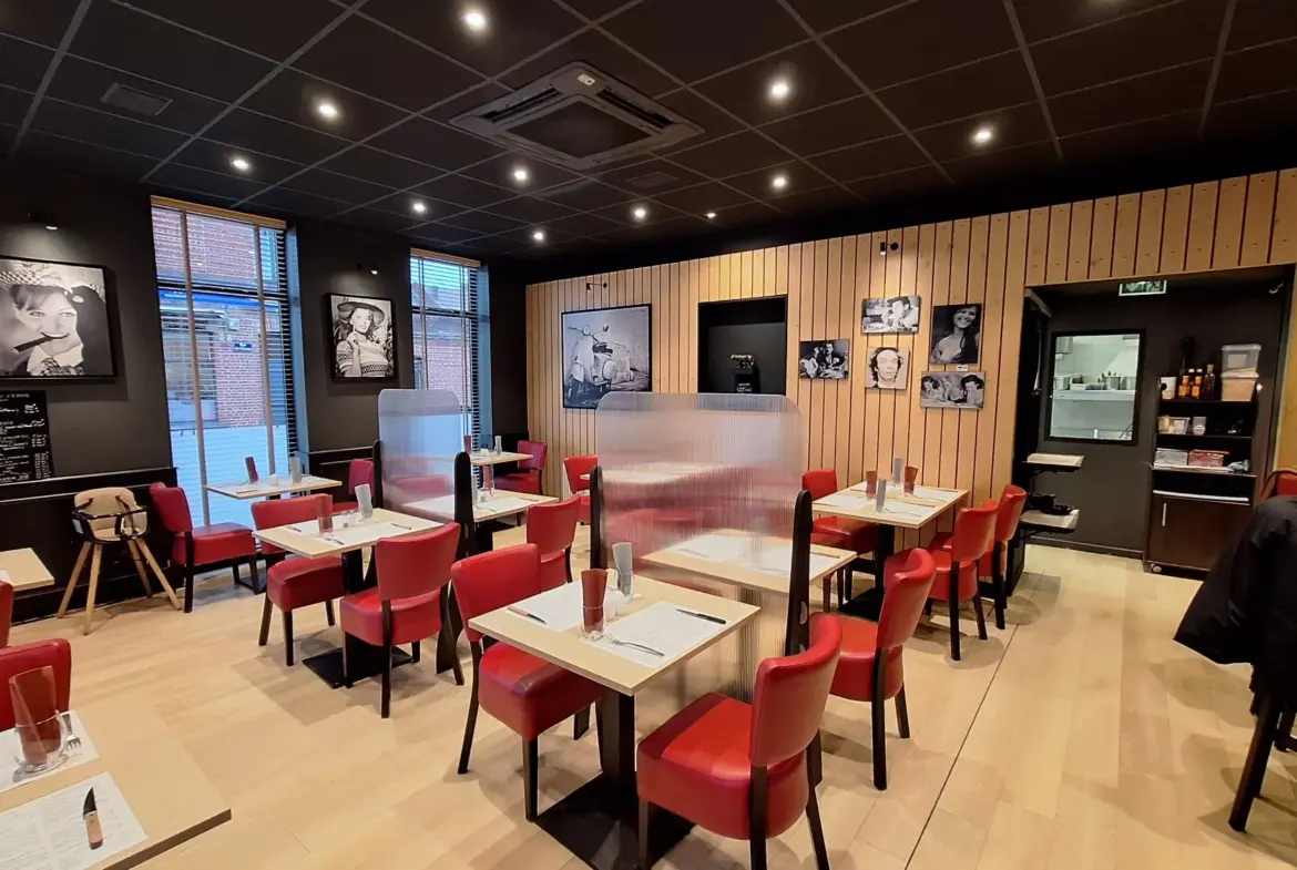 Fonds de commerce de Pizzeria à Croix avec emplacement premium et activité à emporter 