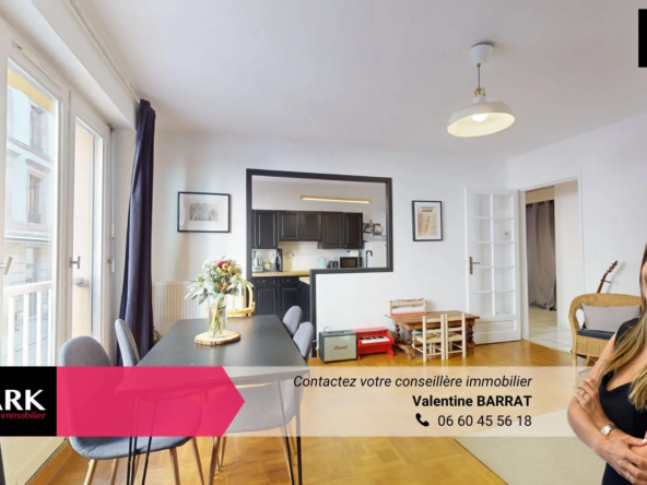 Superbe appartement T4 à Belfort, 3 chambres, parking et cave dans secteur calme