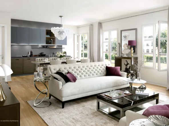 Appartement 3 pièces neuf à Épinay-sur-Seine avec TVA réduite, livraison 2028