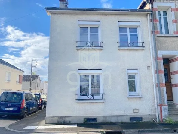 Maison avec locataire en place à Saint-Pierre-des-Corps – 58 m², 2 chambres