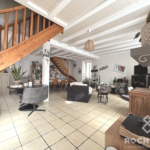 Maison charentaise à vendre à Nieulle-sur-Seudre avec belles volumes et terrasse