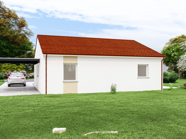 Construction maison neuve à Chaumont – Modèle moderne, prêt à bâtir